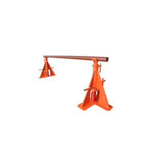 Cable Drum Stand KRT-3 Kort Penopang Kabel Gulung Industri